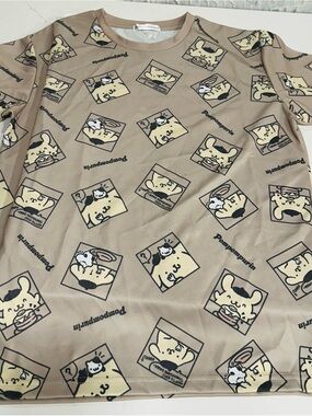 Sanrio Beige Pompompurin Graphic Top
